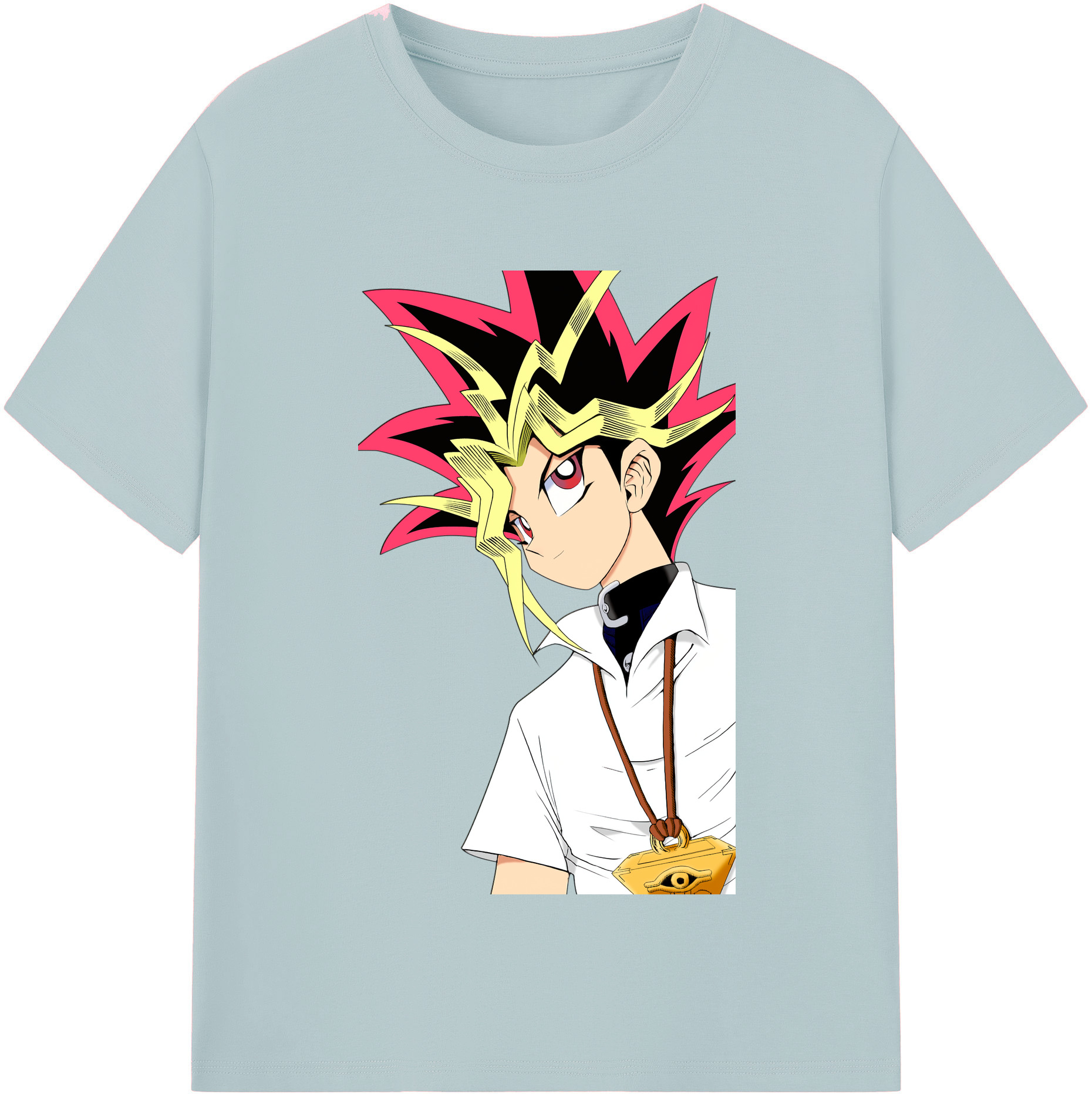 （画像用） 遊☆戯☆王 Yu-Gi-Oh! 綿100％半袖Tシャツ（フロントプリント）